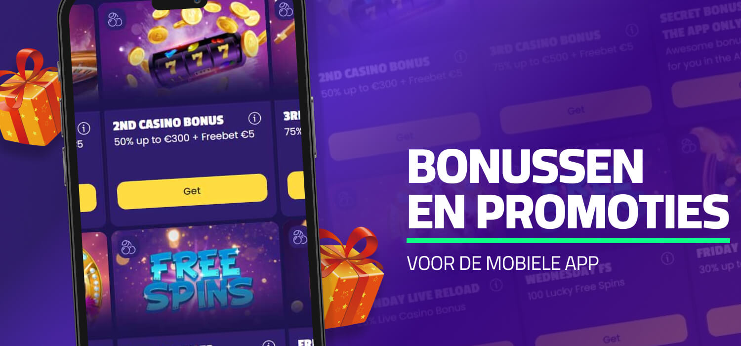 LalaBet bonussen en promoties voor de mobiele app